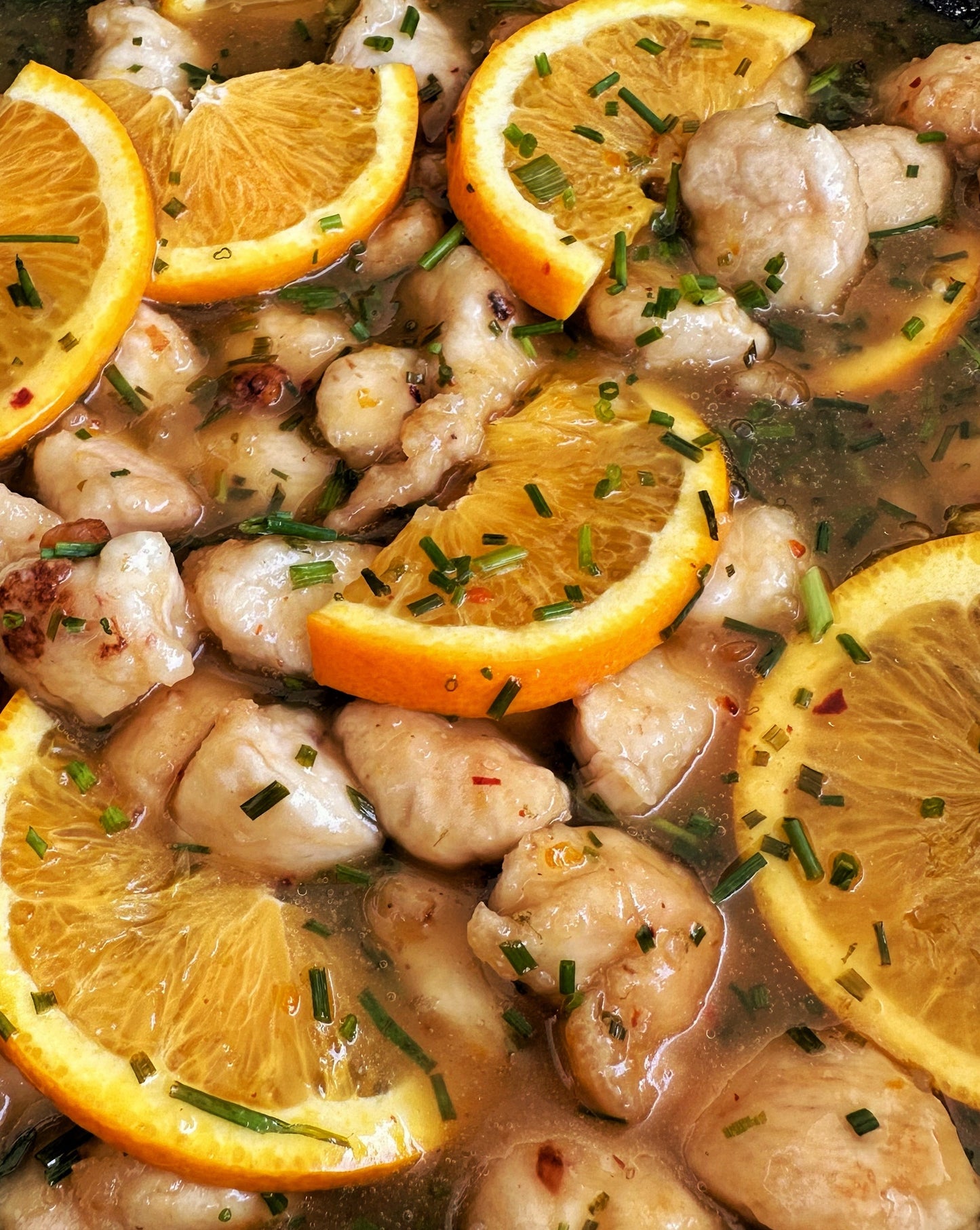 עוף סיני ברוטב תפוזים