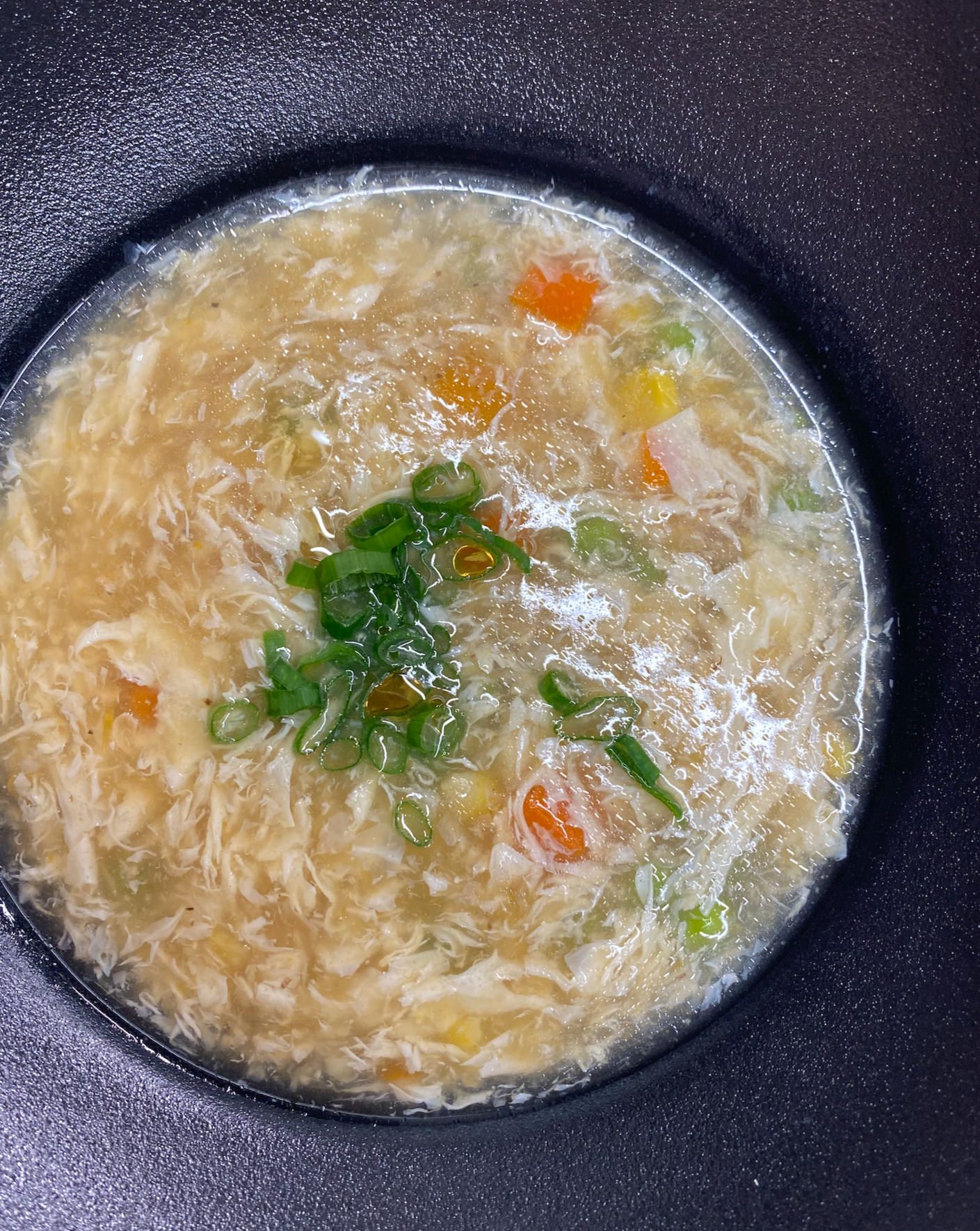 מרק נטיפי ביצה